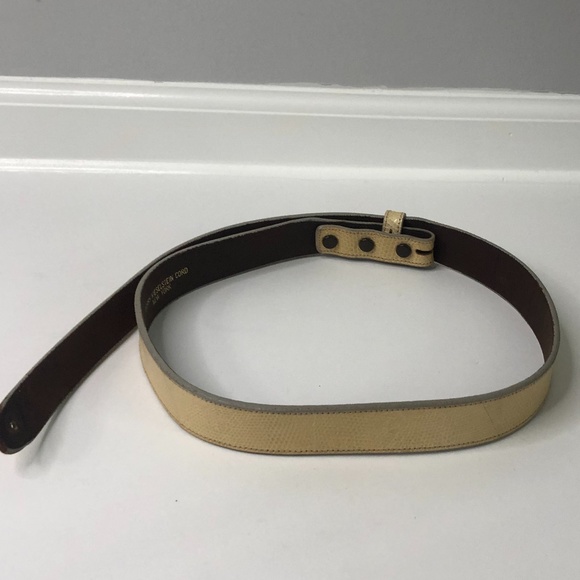 Barry Kieselstein-Cord Lot of 4 Exotic Skin Belts main image 4
